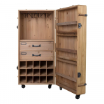 Kuusepuidust veinihoidik 30 pudelile, 50x109 cm Lico - Dutchbone