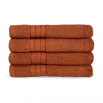 Tellisev&auml;rvi puuvillased froteer&auml;tikud 4tk komplektis 50x100 cm &ndash; Good Morning