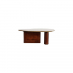 Pruun diivanilaud 72x90 cm Mahelona - Light & Living