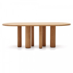 S&ouml;&ouml;gilaud tuhkpuu dekooriga 105x220 cm Mailen - Kave Home