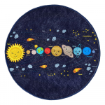 Tumesinine laste vaip &oslash; 80 cm Comfort - Mila Home