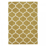 Ookerkollane k&auml;sitsi kootud villane vaip 200x290 cm Albany - Asiatic Carpets
