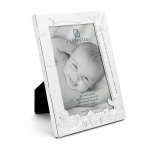 H&otilde;bedane metallist seisuraam 27x11 cm Baby - Zilverstad