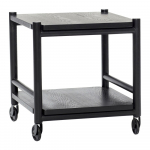 Tammepuust ratastel serveerimislaud 40x40 cm Norm - H&uuml;bsch