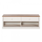 Valge m&auml;nnipuidust telerilaud 137x47 cm Anita - St&oslash;raa