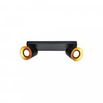 Must laevalgusti metallist varjuga 9x31 cm Elli - GTV