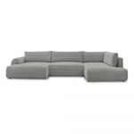 Tumehall velvetist nurgadiivanvoodi (vasak nurk/U) Lucien - Bobochic Paris