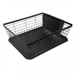 Must metallist tilkumisalus 36x30,5 cm Radka - Orion