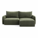 Roheline diivanvoodi hoiunurgaga diivan (paremas nurgas) Kalena - Makamii