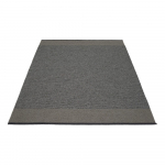 Antratsiitne sise/v&auml;lisvaip 140x200 cm Edit Charcoal &ndash; Pappelina