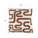 Sametist dekoratiivpadi 40x40 cm Ayur - White Label