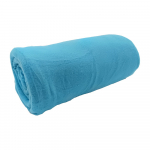 T&uuml;rkiissinine fliisist tekk 150x200 cm Plain - JAHU collections