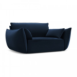 Tumesinine sametist tugitool Vanda - Mazzini Sofas