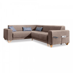 Pruun lahtik&auml;iv/panipaigaga nurgadiivan (vasak nurk/L-kujuline) Classy Sophie &ndash; Miuform