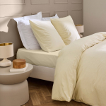 Kollane voodipesu 160x200 cm Linella - douceur d'int&eacute;rieur