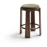 Roheline saarepuidust baaritool (istme k&otilde;rgus 75 cm) Granite - Kave Home