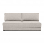 Beež panipaigaga diivanvoodi 202 cm Dora - Scandic