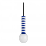 Sinine metallist ripplamp &oslash; 12 cm Rayado Retro - Leitmotiv