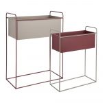 Metallist lillealused komplektis 2 t&uuml;kki (k&otilde;rgus 65 cm) Reina - PT LIVING