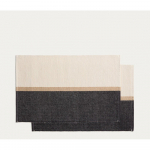 Riidest laualinad komplektis 2 t&uuml;kki 35x50 cm Tari - Kave Home
