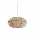 Kreemikas ripplamp kangast varjuga Mirelys - Light & Living