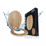 WC-pott automaatse sulgumisega 37 x 43 cm Oak - Wenko