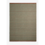 Sinakasroheline k&auml;sitsi kootud villasegu vaip 120x170 cm Ember - MADE