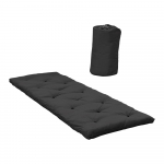 Tumehall futonmadrats 70x190 cm Bed in a Bag Dark Grey - Karup Design