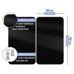 Pliidikatted karastatud klaasist 2tk komplektis 30x52 cm Universal - Weenko