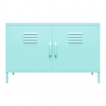 Helesinine metallkapp 100x64 cm Cache - Novogratz