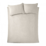 Kreem sametist pikendatud voodipesu kaheinimesevoodile 230x220 cm Kingsley - Catherine Lansfield