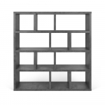 Hall raamatukapp betooni dekooriga 150x159 cm Berlin - TemaHome