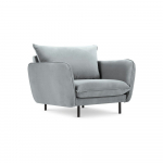 Helehall sametist tugitool Vienna - Cosmopolitan Design