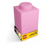 Roosa silikoonist &ouml;&ouml;valgusti Telliskivi Classic - LEGO&reg;
