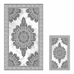 Hallid vannitoamatid 2tk komplektis 60x100 cm &ndash; Mila Home