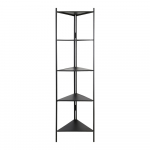 Must metallist raamaturiiul 58.5x200 cm Display - Light & Living