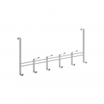 Metallist uksehoidja h&otilde;bedane 45 cm - Metaltex