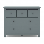 Hallikasroheline m&auml;nnipuidust kummut 110x80x40 cm Misti &ndash; Marckeric