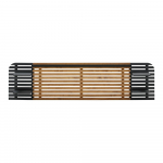 Must/f&uuml;&uuml;siline m&auml;nni pealaud 240x62 cm Dimas - Marckeric