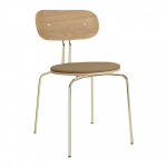 Kuldse helepruuni v&auml;rvi s&ouml;&ouml;gitoolid Curious - UMAGE