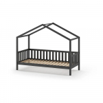 Antratsiit m&auml;nni puidust lastevoodi 90x200 cm DALLAS - Vipack