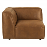 Konjakipruun diivanimoodul (vasak nurk) Fairfield Kentucky - Bonami Selection