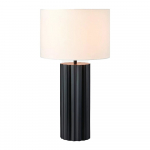 Must laualamp tekstiilvarjuga (k&otilde;rgus 60 cm) Hashira - Marksl&ouml;jd