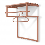 L&otilde;hev&auml;rvi metallist seinanagi riiuliga Rizzoli - Spinder Design