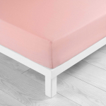 Roosa trikotaažist kummiga lina 160x200 cm Jersy - douceur d'int&eacute;rieur