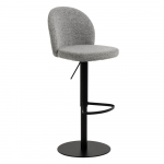 Must-hall reguleeritava k&otilde;rgusega baaritool (istme k&otilde;rgus 55 cm) Patricia - Actona