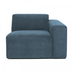 Sinine velvetist diivanimoodul (parem nurk) Sting - Scandic