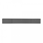 Antratsiitne telekakapp 176x22 cm Mistral - Hammel Furniture