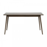 Pruun kokkupandav tammespooniga s&ouml;&ouml;gilaud 150x90 cm Barrali - Unique Furniture