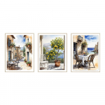 Maalid 3tk komplektis 30x40 cm Tuscany